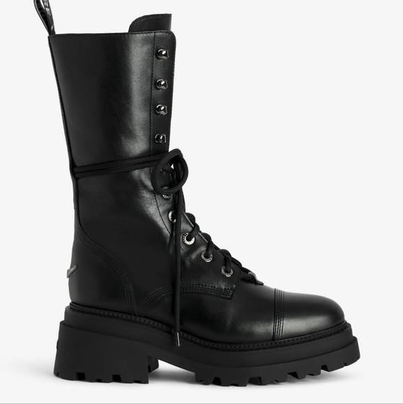 NWT Zadig & Voltaire Ride High Ankle Boots in Black - Picture 15 of 16